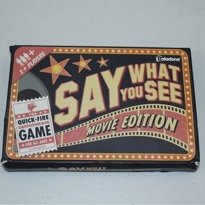Paladone's "Say What You See" Movie Edition Quick Fire Catchphrase Game.